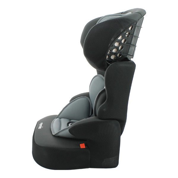 Nania Kindersitz BeLine SP LX mitwachsender Autositz Grey schwarz